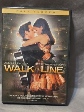 Walk the Line DVD - Orange & Black Cover